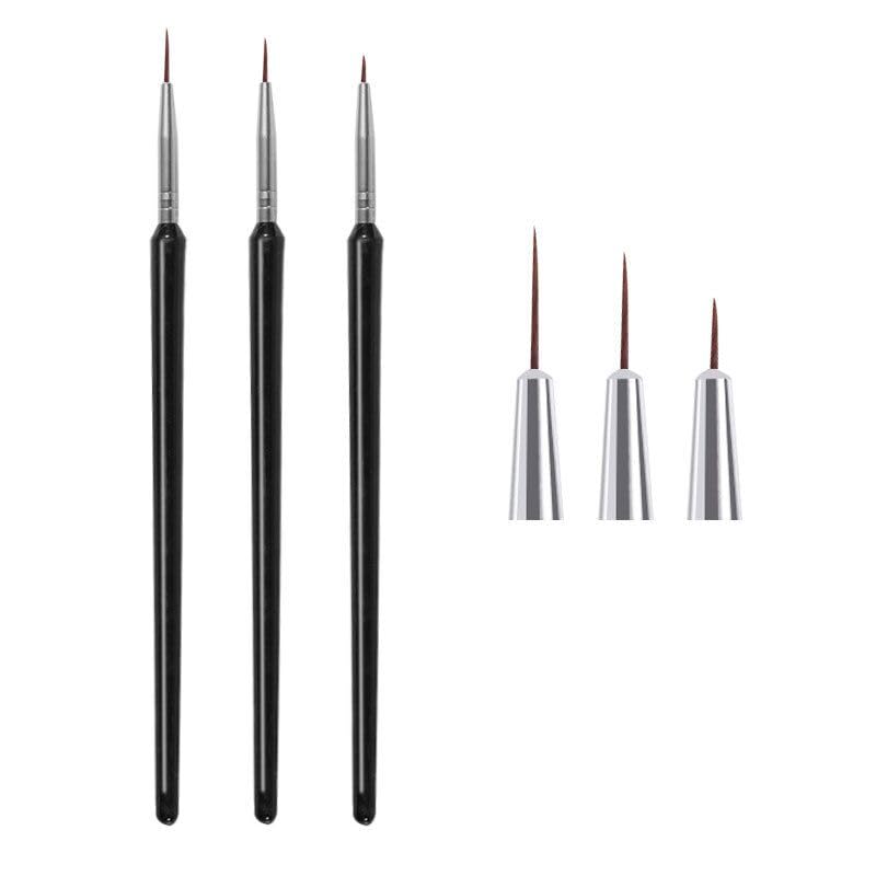 Anyana Cake paintbrushes 3pcs set Anyana + doll face molds Cake Decorating Brush Food Paint pens Icing Cupcake Sugarcraft Cake Tool princess doll Face head Fondant Mold Silicone Mould Candy sugarcraft - Image 4